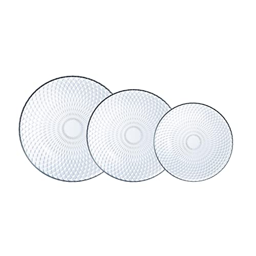 Luminarc Pampille Clear Vajilla Vidrio 18 Piezas - 6 Personas Transparente